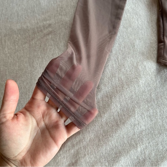 A&F Never Worn Long Sleeve Bodysuit With Mesh New With Tags - Picture 7 of 14